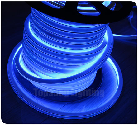 12v màu xanh dương Top-view Flat 16x16mm neonflex Square dẫn neon flex ống màu xanh SMD dây thừng dải neon ribbon trang trí