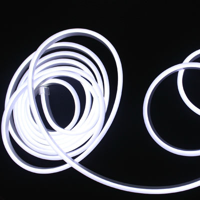 Đèn ống neon linh hoạt màu trắng 24v 6 * 13mm kích thước vi mô 2835 đèn dây silicon cho biển báo