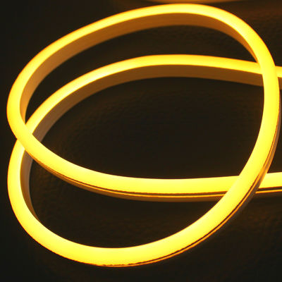 220v dẫn dắt dải màu hổ phách dẫn neon flex mini dẫn dắt băng neon 6 * 12mm silicon dây