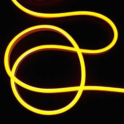 220v dẫn dắt dải màu hổ phách dẫn neon flex mini dẫn dắt băng neon 6 * 12mm silicon dây
