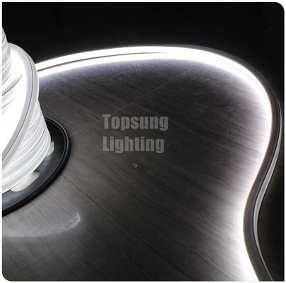 Đèn LED siêu linh hoạt silicone đèn dải neon nhìn trên cùng 16x16mm hình vuông led đèn băng neon băng 12v màu trắng