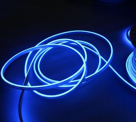 6x12mm kích cỡ nhỏ màu xanh LED Neon Flex Led Flexible Neon Strip Light cho quảng cáo