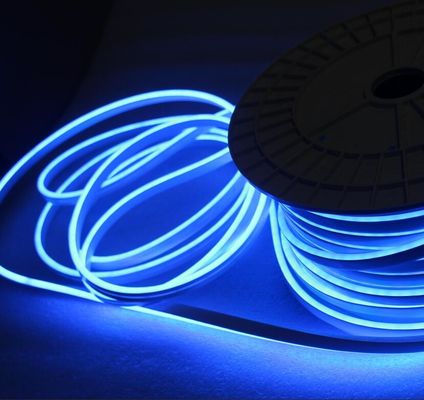 24v màu xanh LED neon flex mini 6mm đèn neon vi mô 5cm cắt