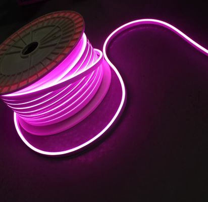 Quảng cáo LED Neon Sign Mini Led Neon Flex Led Dải Neon linh hoạt Đèn 12v màu hồng / tím