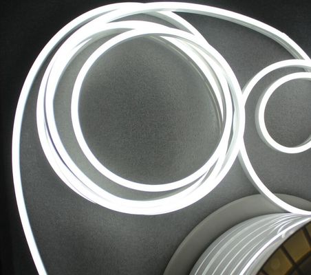 24v 6mm mini neon linh hoạt dẫn dắt dải đèn 2835 smd silicone lớp phủ ruy băng trắng