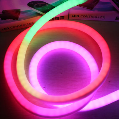 Đèn neon flex 24v silicon LED mới Đèn neon flex 360 LED RGB kỹ thuật số