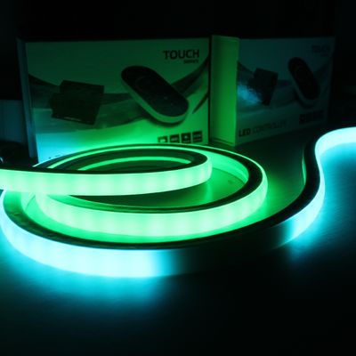 Đèn neon flex led silicon 24v mới Đèn neon flex led dmx có thể trả lời RGB kỹ thuật số
