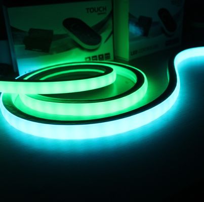 Đèn nhấp nháy kỹ thuật số SMD LED 5050 RGB với IC Neon 12V 17x17mm hình vuông đèn neon-flex kỹ thuật số