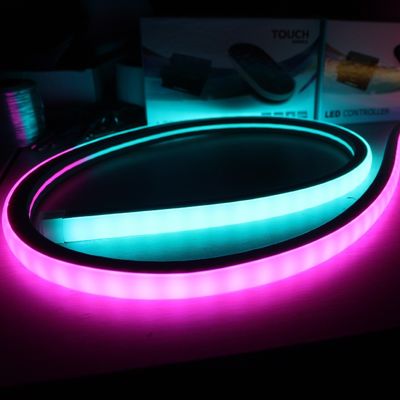 17x17mm hình vuông kỹ thuật số SMD5050 RGB Flex LED Neon với hiệu ứng trộn màu hoàn hảo