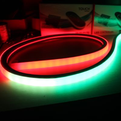 Magic dmx dẫn ống neon mỏng 17mm * 17mm vuông kỹ thuật số neon-flex 10 pixel/M rgb