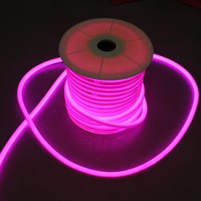 360 độ rgb neon flex 24v silicone phủ với bộ điều khiển dmx