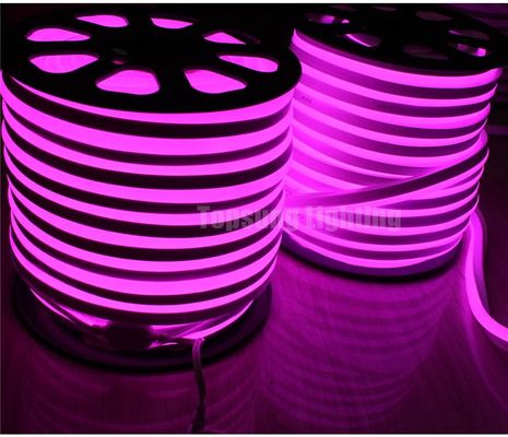 14mm chất lượng cao màu tím LED neon flex linh hoạt dải ánh sáng 110v neo neon dây