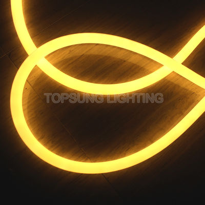 50m cuộn Neo neon dẫn đèn dải neon linh hoạt 5050 chống nước dây neon màu vàng hổ phách