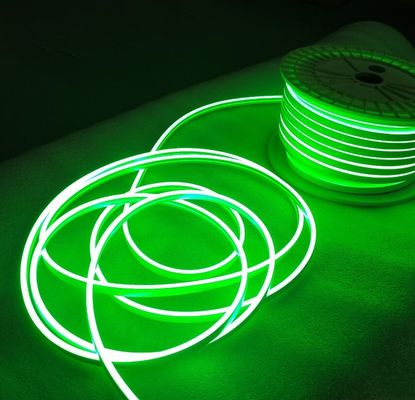 Đèn LED SMD 2835 120led / M Đèn dải neon LED 2.5CM Đèn LED có thể cắt DC12V màu xanh lá cây neon-flex