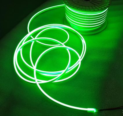 Đèn LED SMD 2835 120led / M Đèn dải neon LED 2.5CM Đèn LED có thể cắt DC12V màu xanh lá cây neon-flex