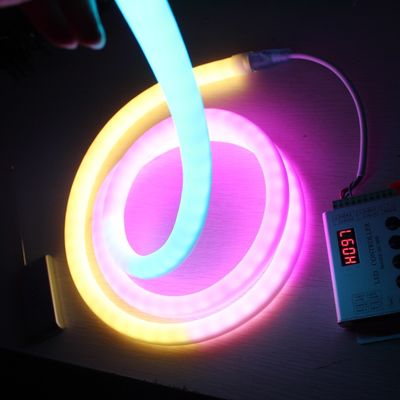 Đèn Neon linh hoạt tùy chỉnh 24V Flex Rgb Pixel LED Neon sợi dây neon 360 độ