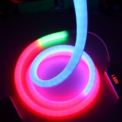 Ngoài trời đa màu chống nước IP65 RGB dẫn trang trí đèn LED neon flex 360 độ dải