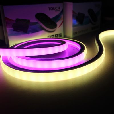 50m 24v silicone linh hoạt Super Bright SPI Mix Colors Ip68 rgbw Led Neon Flex neon theo đuổi kỹ thuật số