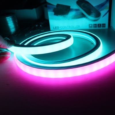 50m 24v silicone linh hoạt Super Bright SPI Mix Colors Ip68 rgbw Led Neon Flex neon theo đuổi kỹ thuật số