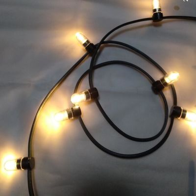 2020 IP 65 màu trắng ấm PVC tinh thể Wire DC 12V clip light 333leds fairy light string 100m/roll led bud lights