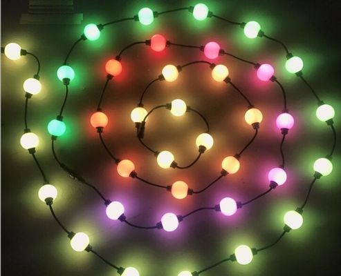 10 Foot Giáng sinh trang trí đèn LED Giáng sinh đèn bóng 3D 50mm Dmx