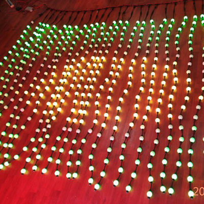 10 Foot Giáng sinh trang trí đèn LED Giáng sinh đèn bóng 3D 50mm Dmx