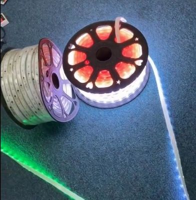 50m cuộn dải đèn Giáng sinh DC24v SMD5050 dải đèn LED RGB đèn LED WIFI thông minh linh hoạt w + rgb +ww st