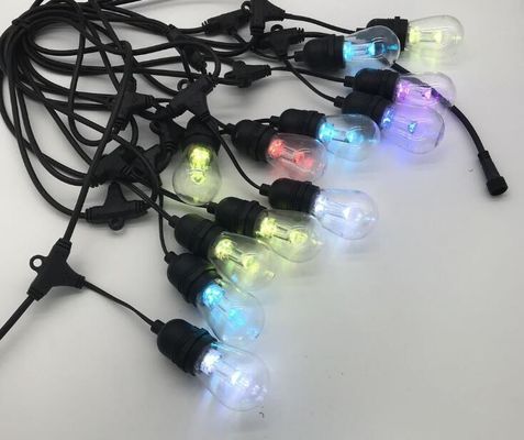 220V E27 Socket LED Fairy Socket String Light 48 Ft Giáng sinh 15 bóng đèn